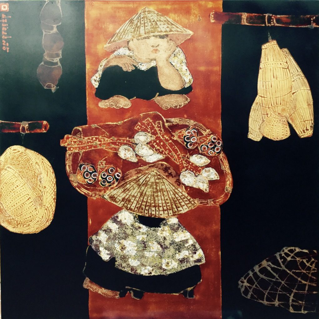 Rural information in Tran Dinh Khuong’s painting