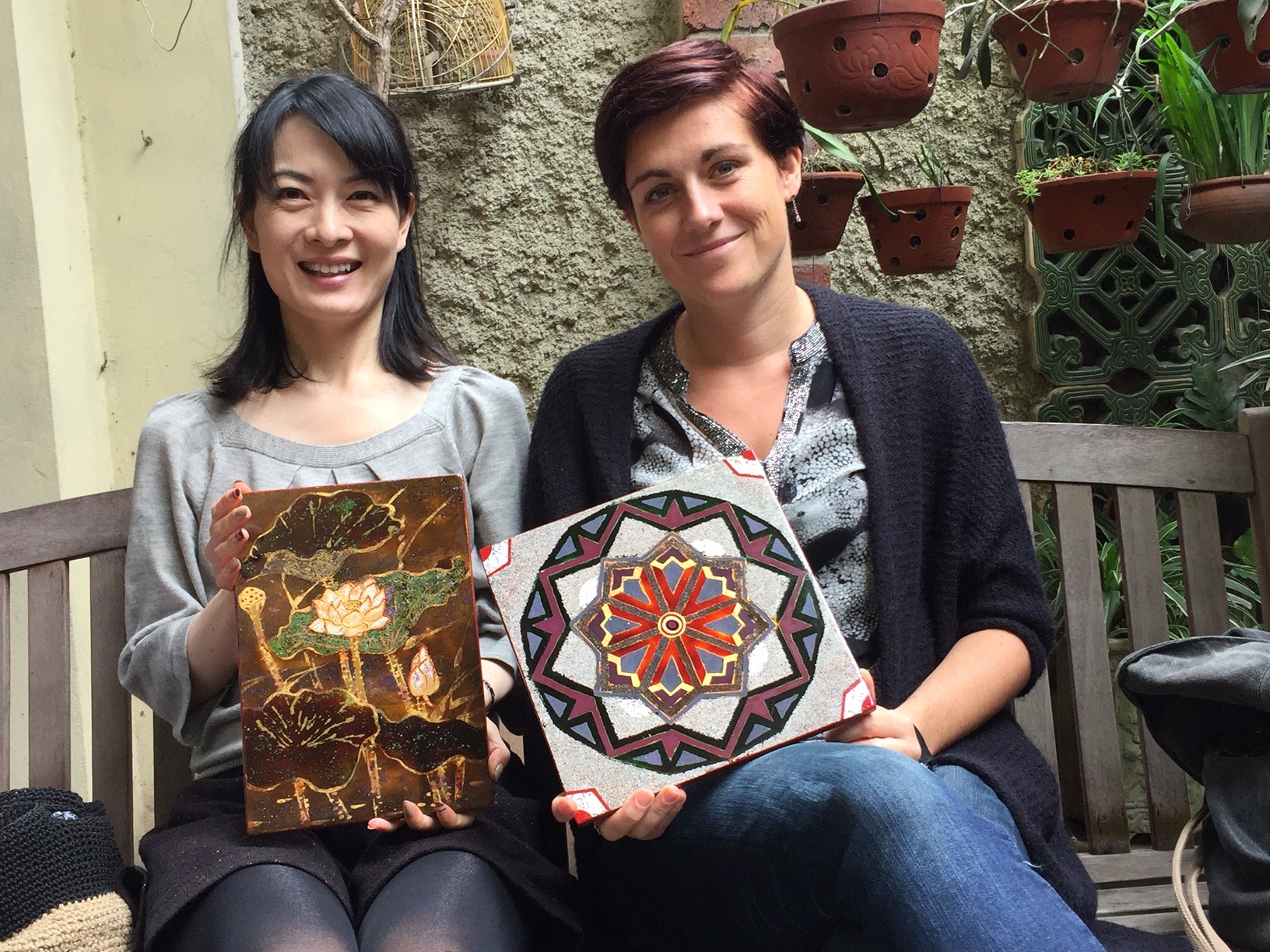 Lacquer workshop at Hanh Khuong’s House