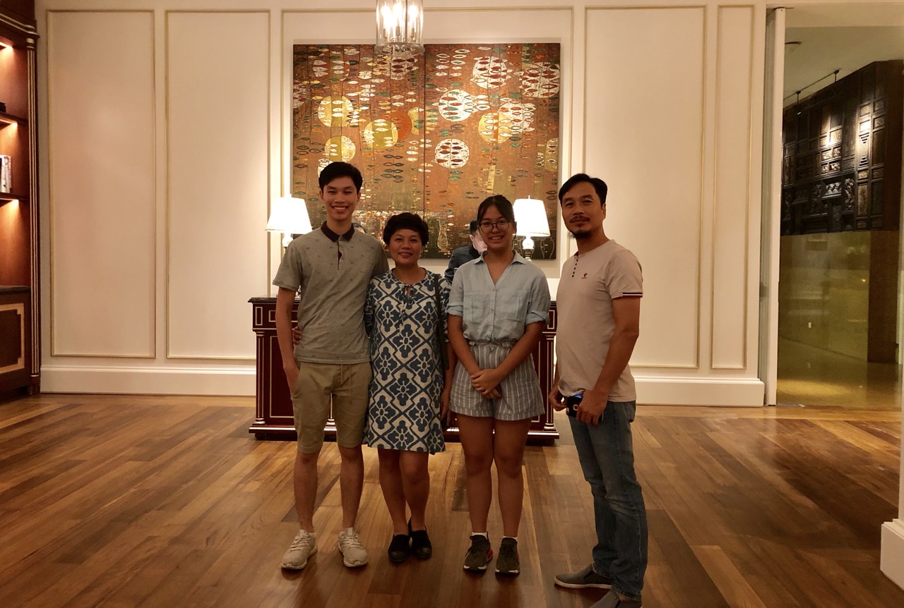 Hanh Khuong’s Lacquer Paintings in Park Hyatt Saigon Hotel